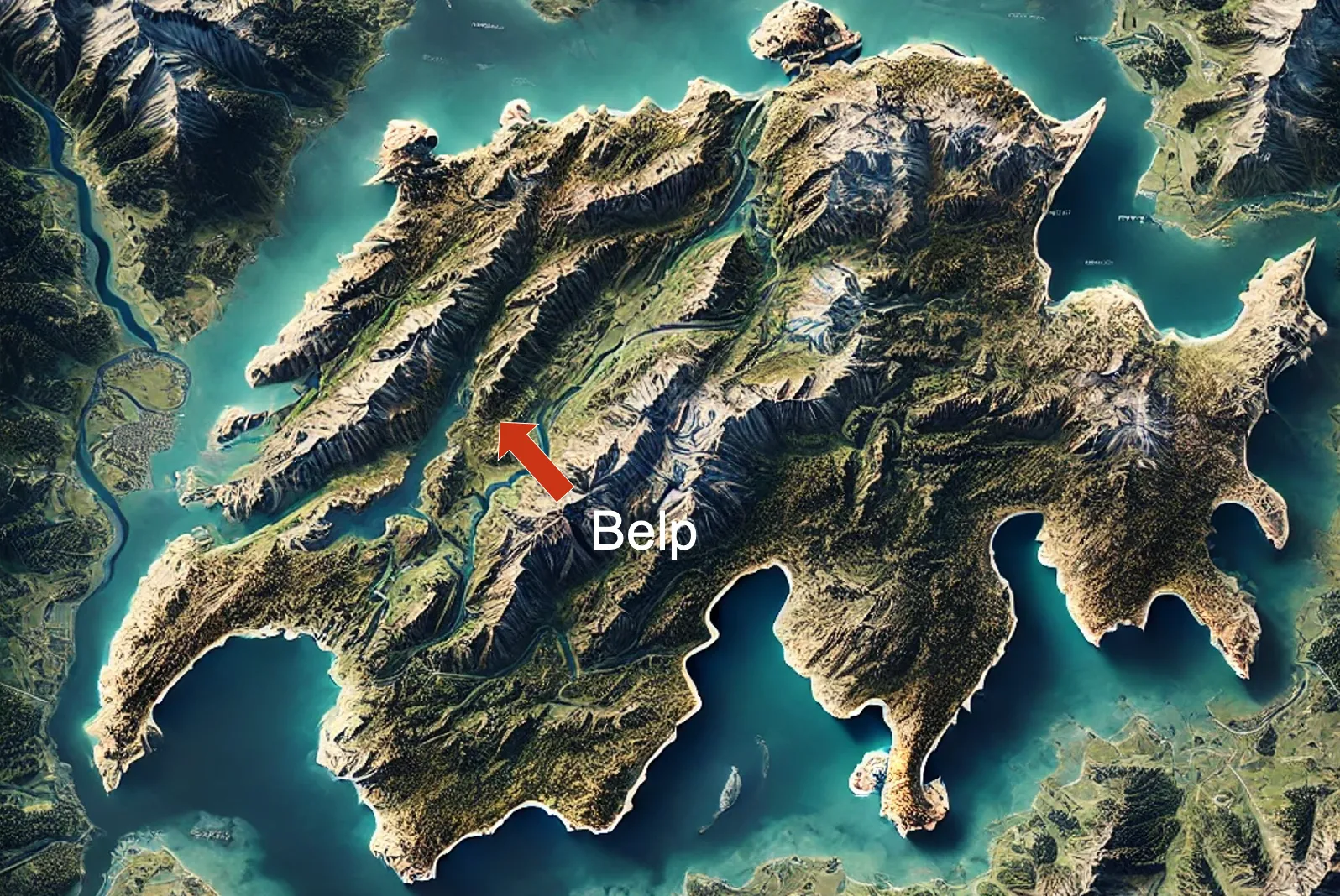 Belp project location