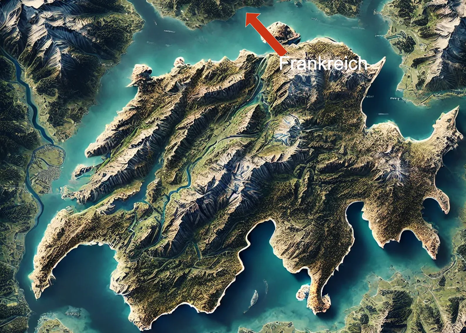 Frankreich project location